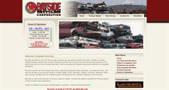 Desktop Screenshot of baysiderecycling.com